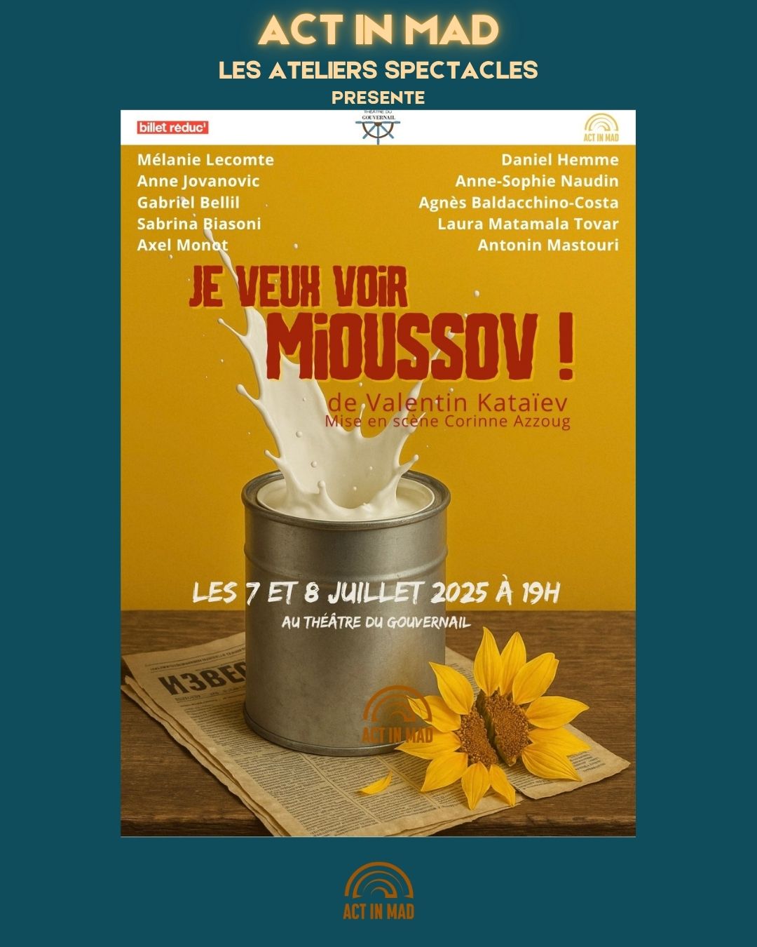 affiche du spectacle