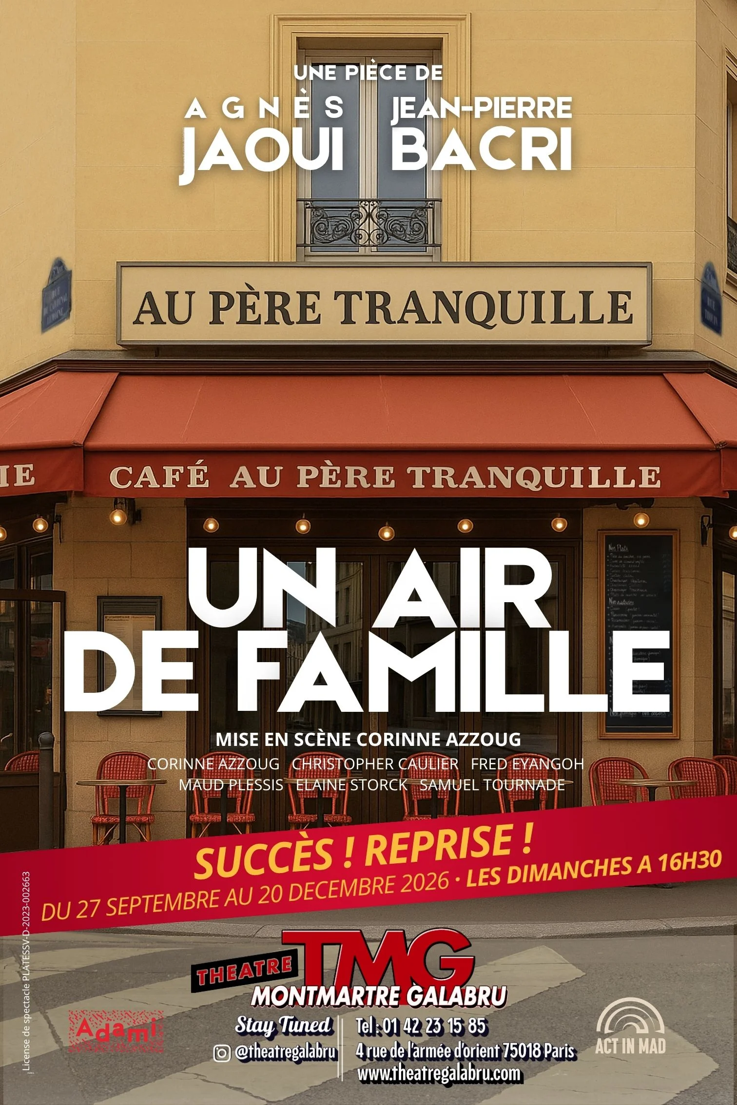 Un air de famille - Prolongation